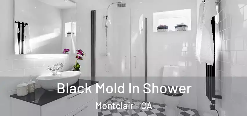 Black Mold In Shower Montclair - CA
