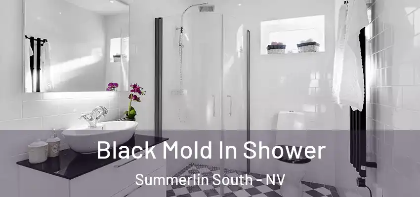  Black Mold In Shower Summerlin South - NV