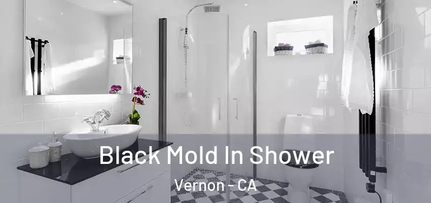  Black Mold In Shower Vernon - CA