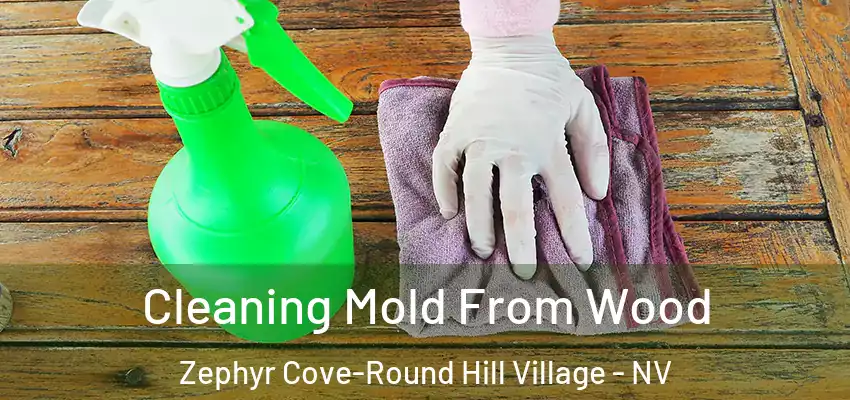 Cleaning Mold From Wood Zephyr Cove-Round Hill Village - NV