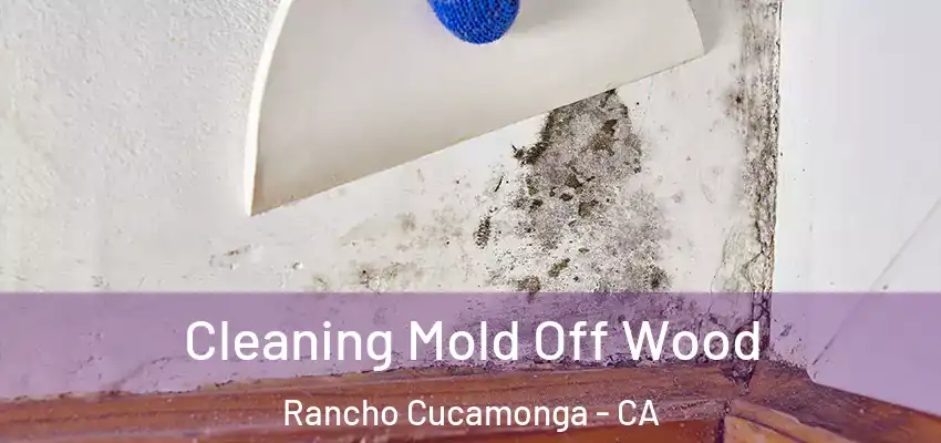 Cleaning Mold Off Wood Rancho Cucamonga - CA