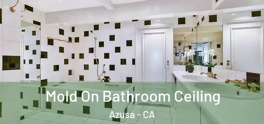 Mold On Bathroom Ceiling Azusa - CA